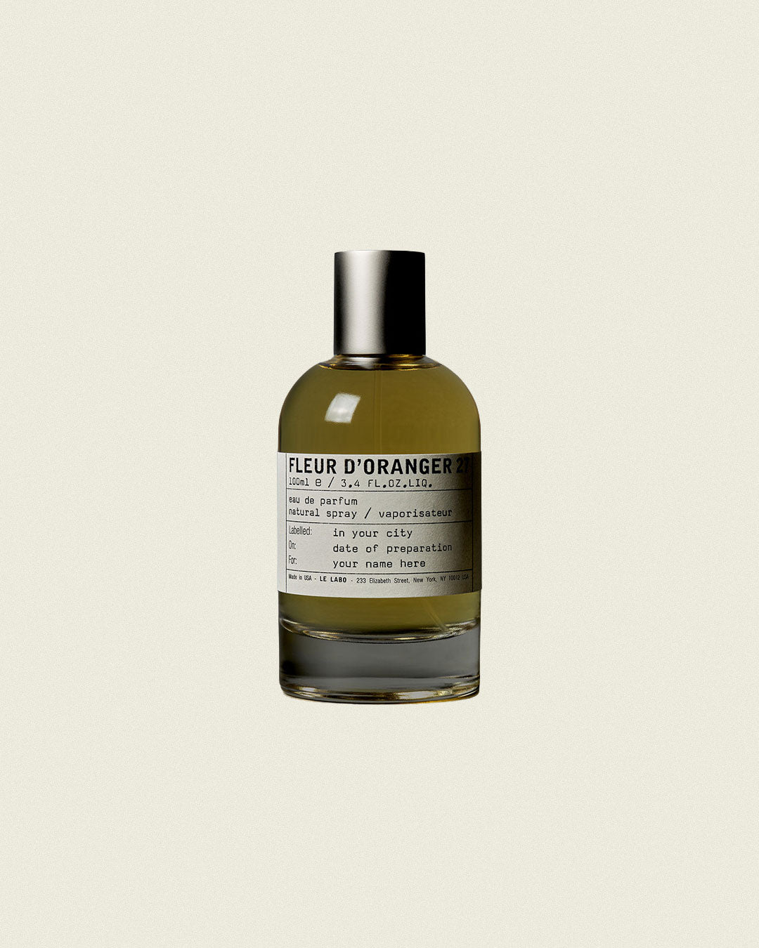 Le Labo FLEUR D'ORANGER 27