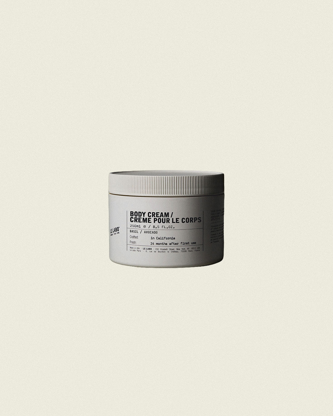 Body Cream Basil