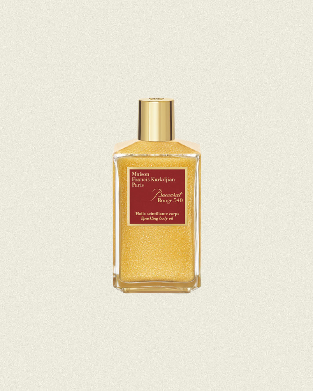 Baccarat Rouge 540 Sparkling body oil