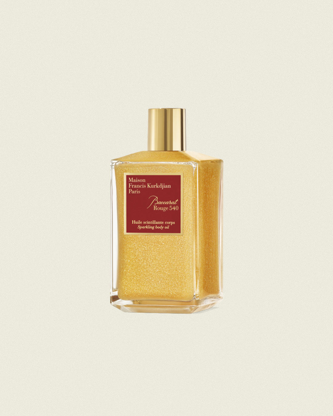 Baccarat Rouge 540 Sparkling body oil