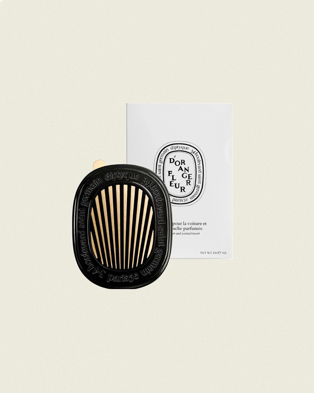 Perfumed Car Diffuser With Fleur d'Oranger