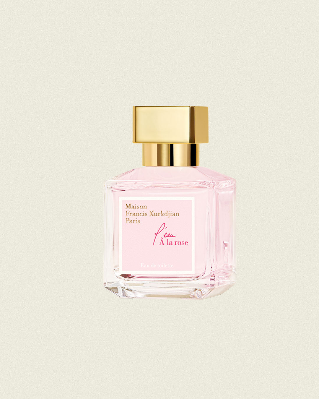 l'eau À la rose