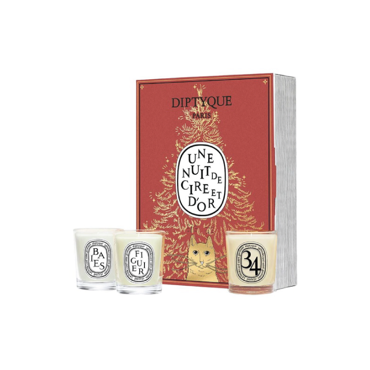 Surprise Set with 3 miniature candles Holiday Edition