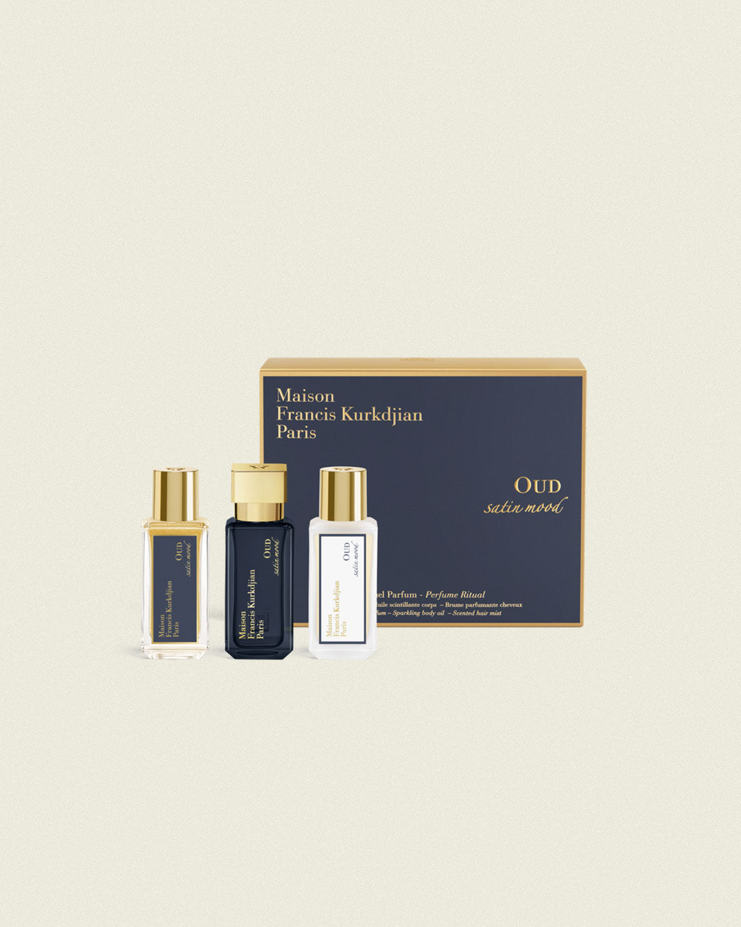 OUD satin mood Fragrance Ritual set
