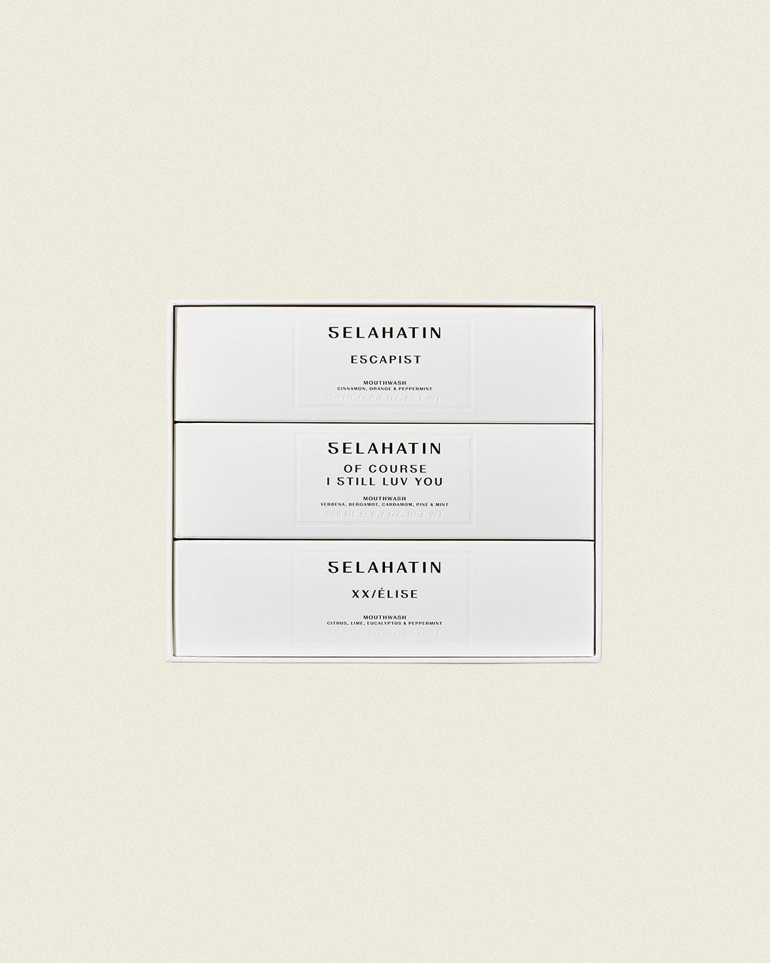 Mouthwash Set Blue Forever, Escapist & Of Course I Still Luv You -Mediterranean Homesick Blues